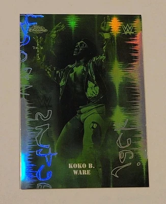 2025 WWE Topps Chrome Cactus Jack KOKO B. WARE KINGS OF THE NIGHT SSP CASE HIT - Image 1 of 2