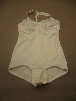 38C MAIDENFORM FLEXEES женщин белый без подкладки на косточках сжатия боди 9P - Изображение 1 из 4