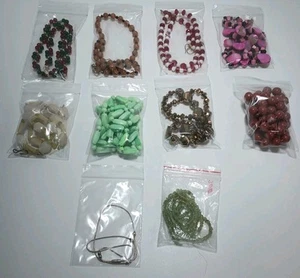 Konvolut 10 Perlenketten Modeschmuck verschiedene  - Bild 1 von 13