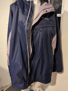 Columbia Men's sz XXL Dark Blue Full Zip Watertight Jacket NWT - Picture 1 of 6