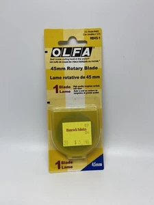 New Sealed OLFA RB45-1 45mm Rotary Blade for RTY-2/G & RTY-2/DX - Picture 1 of 2