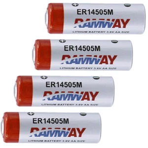 4pcs ER14505M 3.6V 2200mAh Battery Li-ion Battery Non-rechargeable New - Picture 1 of 4