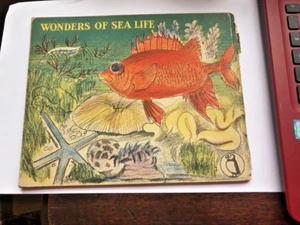 WONDERS OF SEA LIFE - E.G. BOULENGER / P. JEREMY PUFFIN 1946 NO.51 LITHOGRAPHS - Picture 1 of 6