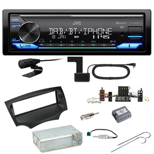 JVC KD-X482DBT Bluetooth Digitalradio USB Einbauset für Ford KA RU8 - Bild 1 von 1