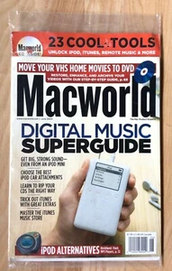MACWORLD MAGAZIN Juni 2004 ""Digital Music Superguide"" iPod iTunes, VERSIEGELT mit CD - Bild 1 von 3