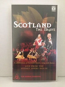 SCOTLAND THE BRAVE ~ LIVE SYDNEY OPERA HOUSE ~ RARE ~ AS NEW VHS VIDEO - Picture 1 of 2