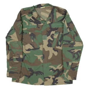 Army Combat Uniform Womens Military Jacket Green Camouflage S - Picture 1 of 6