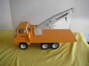 Vintage NOS Tonka Turbinenkran Pritsche mit Ausleger orange - Bild 1 von 15