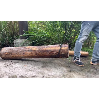 Steel Timberjack Hauler Hook Forestry Tool Log Carrier Lifting Timber's Tongs • 31.13£