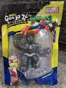 Marvel Heroes of Goo Jit Zu Minis Black Panther 2.5" Action Figure. - Picture 1 of 2