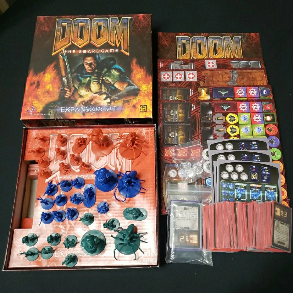 DOOM: The Board Game - Juego de expansión - primera edición 1E Fantasy Flight SIN JUGAR Foto 1 de 1