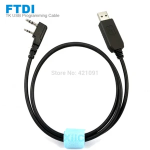 FTDI Chip USB Programming Cable for Kenwood Baofeng UV-5R BF-888S Quansheng TK - Picture 1 of 6