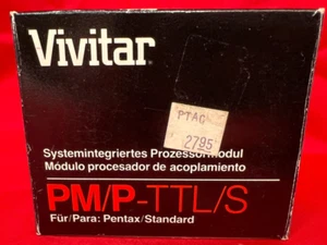 Vivitar PM/P TTL/S Dediziertes Prozessormodul Pentax 0234952 Vintage - Bild 1 von 7
