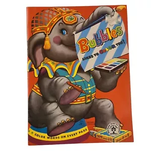 Bolle vintage ama colorare anche bambini libro da colorare decorazione circo - Foto 1 di 13