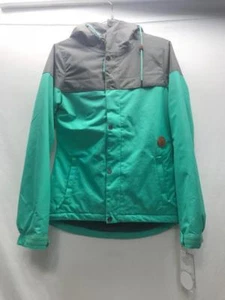Volcom Womens Bolt Insulated Snowboard Snow Sk Jacket Teal Green Extra Small NEW - Picture 1 of 1