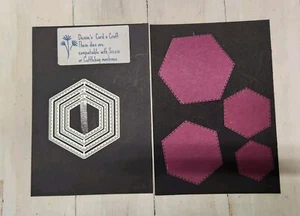 Craft Metal Cutting Dies Hexagon. - Picture 1 of 1