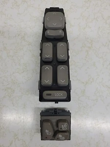 Driver Front Door Switch Driver's Mirror And Window Heated/ Cool 05 DEVILLE - Imagen 1 de 9