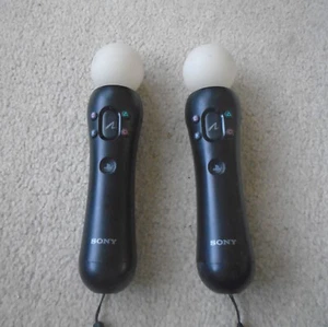 Controlador de movimiento Sony Playstation Move x2 CECH-ZCM1E genuinamente sin probar ¡¡LEER!!! - Imagen 1 de 7