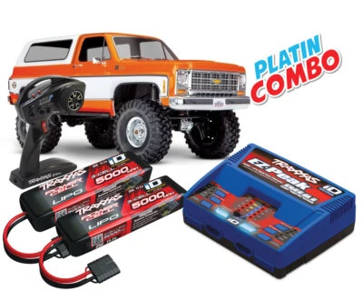 Traxxas Chevy Blazer TRX-4 Clipless orange Platin Combo TRX82276-4-ORNG-PLATI... - Bild 1 von 4