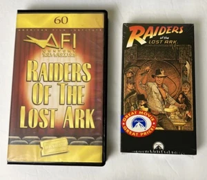Raiders Of The Lost Ark Blockbuster AFI Century Collection #60 VHS Watermarks - Picture 1 of 10