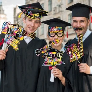30pcs Class of 2025 GRAD Photography Decor Graduation Season - Picture 1 of 7