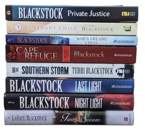 Terri Blackstock Book Lot of 8 Christian Fiction Romance Suspense - Picture 1 of 7