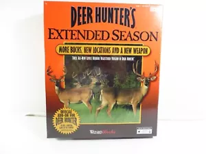 Deer Hunter's Extended Season Video Game by Wizard Works CD-ROM Windows 95 NIB - Picture 1 of 3