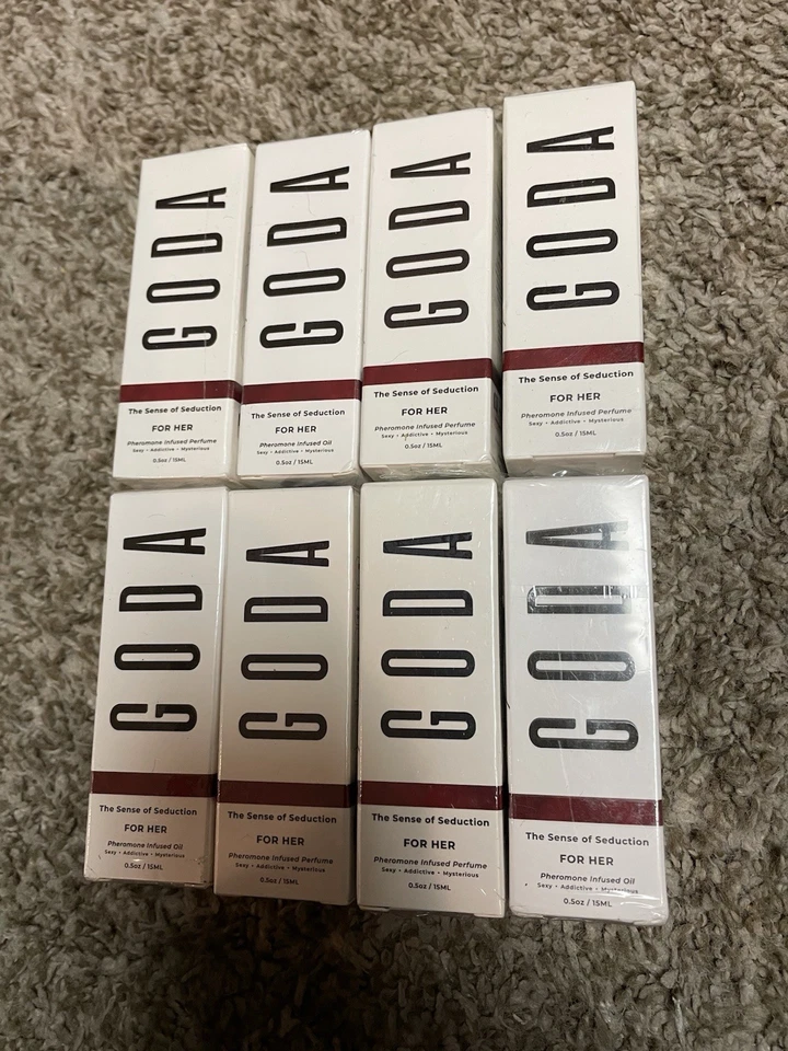 Goda Infused Perfume Sense of Seduction Floral Amber  0.5 fl oz 15ml Lot of 8 - Image 1 of 1