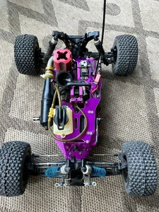 HPI Nitro RS4 MT Racing Purple Alloy Truck 1/10 4WD 4x4 - Picture 1 of 14