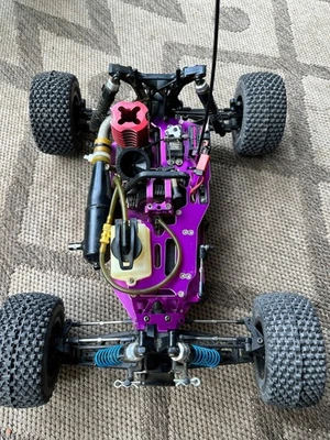 HPI Nitro RS4 MT Racing Purple Alloy Truck  1/10 4WD 4x4 - Image 1 of 4