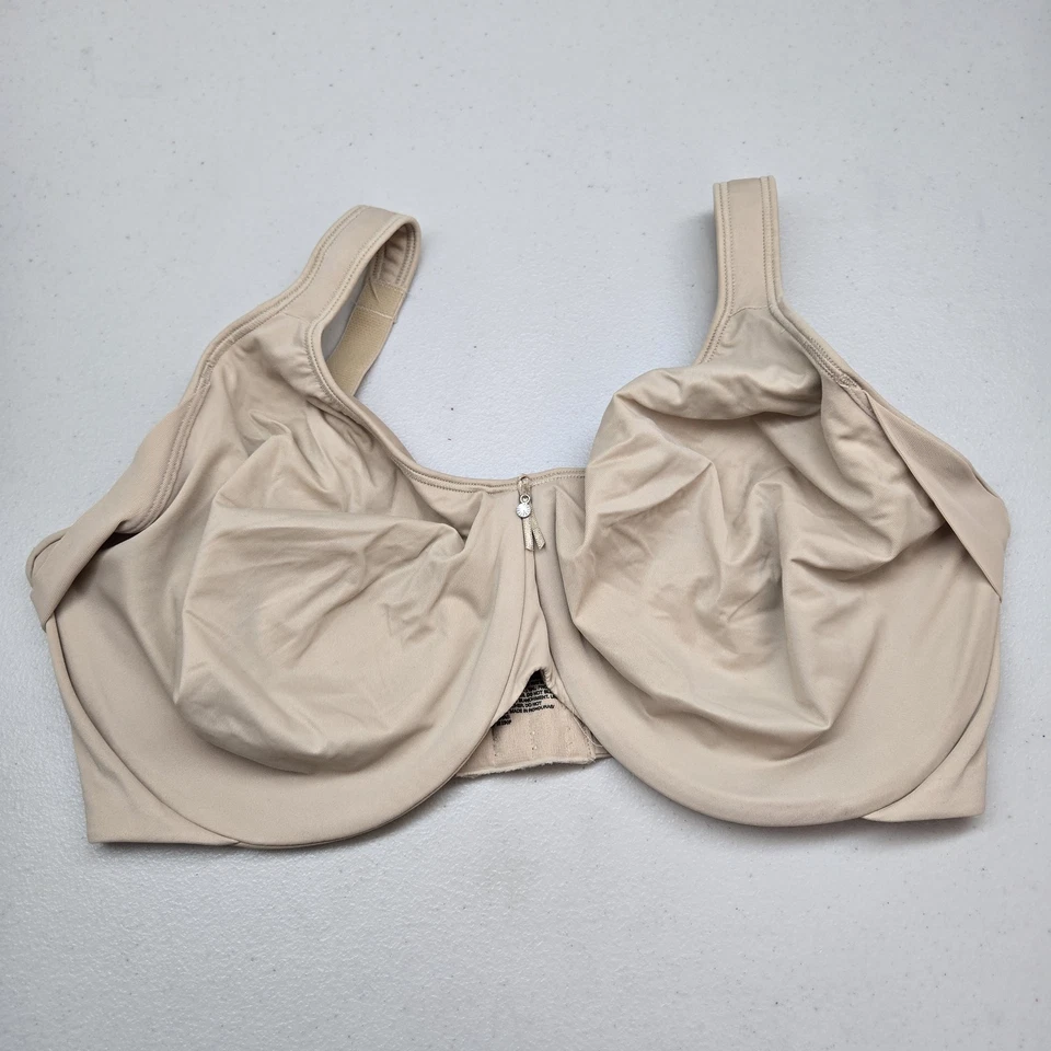 Bali Women Bra 38DDD Beige Minimizer Underwired Strap Adjustable Convertible - Image 1 of 4