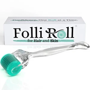 Derma Roller for HAIR and SKIN - for Face and Scalp Derma Stamp, 192 Titanium... - Picture 1 of 8