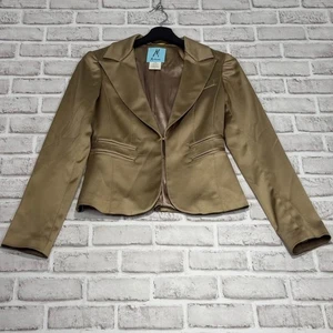 Marciano Satin Fitted Blazer Jacket Dressy Women's Size 0 Formal Tuxedo - Bild 1 von 6