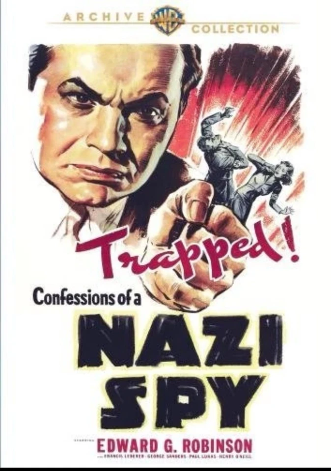 WB Archive Collection CONFESSIONS OF A NAZI SPY Region Free - Image 1 of 1