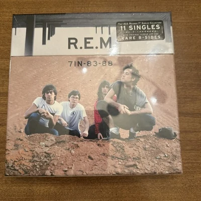REM 7IN-83-88 11 Singles 12 x 7" Vinyl Box US Stereo 24 Tracks-45 RPM NEW SEALED - Image 1 of 2