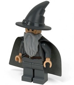 Gandalf the Grey minifigure 79003 9469 79010 30213 Minifig LOTR Gray