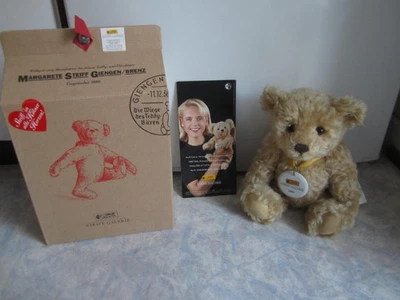 Steiff Galerie Bär Teddy Teddybär 2000 mit K/F/S unbespielt im Karton Galeriebär - Bild 1 von 4