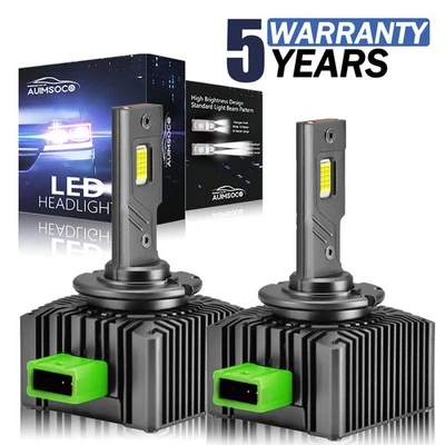 For Audi A4 allroad 2013 2015-2016 D3S LED Headlight Bulb HID Conversion KIT - Image 1 of 4