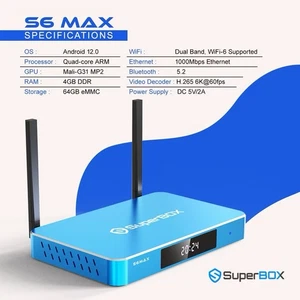 Superbox S6 Max – Fully Set Up and Ready to Use! - Picture 1 of 7