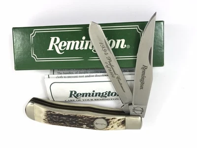 Cuchillo de cliente preferido Remington R12 STAG 1994 1/2500 + caja 056-OX Foto 1 de 4