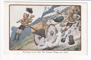 Artist Ernest Ibbetson Comic Boy Scouts on the Trail - Foto 1 di 2