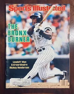 Rickey Henderson- Sports Illustrated-July 28 1986 - Picture 1 of 2