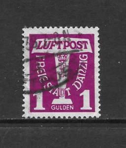 DANZIG SCOTT C40 USED VF - 1935 1g MAGENTA AIRMAIL ISSUE - Picture 1 of 2