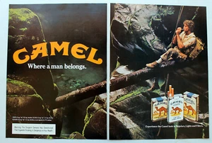 Camel Lights Filters Turkish - Gorge Vintage Magazine Print Ad 1982 16 x 11 - Picture 1 of 1