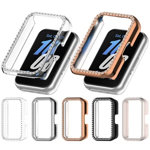 Do Samsung Galaxy Fit 3 Futerał ochronny Plating PC Screen Protector Cover Case - Zdjęcie 1 z 21