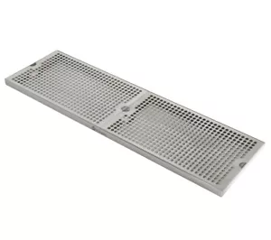 Kegco SESM-249D 24" x 9" Surface Mount Drip Tray with Drain - Picture 1 of 7