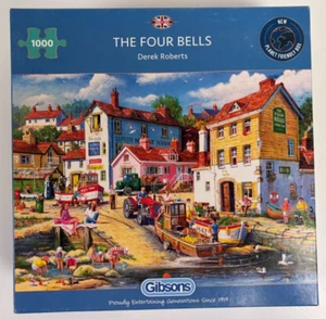 Gibson The Four Bells 1000 Piece Puzzle Made & Complete - Picture 1 of 11
