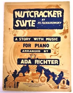 Nutcracker Suite: Tschaikowsky, 1941, Una historia con música - Partituras de piano de colección - Imagen 1 de 8