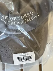 The Tortured Poets Department Gray Dad Hat - Taylor Swift - Official- SHIP FAST - Picture 1 of 5