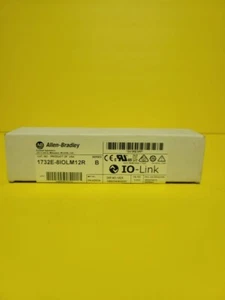 New Surplus Sealed Allen-Bradley 1732E-8IOLM12R IO-Link Master Module 8 Channel - Picture 1 of 3